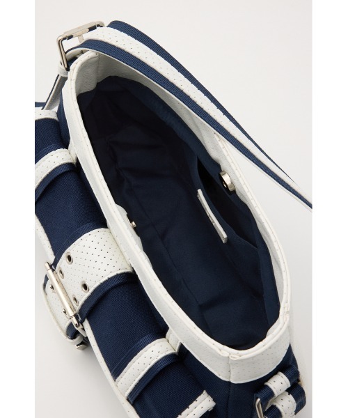 SLY(スライ)の「FRONT BUCKLE HOBO BAG フロントバックルホーボーバッグ(ハンドバッグ・レディース・ブラウン/ネイビー/ブラック・FREE)」の15枚目の写真