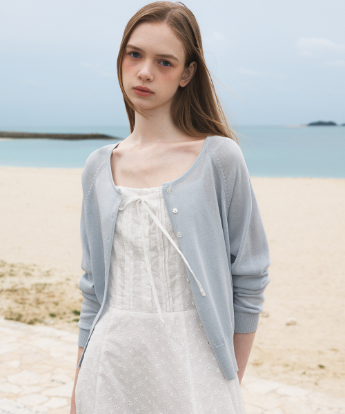 DEHEVE（デヘヴェ）の「Floral Jacquard Dress [Ivory]（ワンピース・レディース・アイボリー・OS）」の10枚目の写真