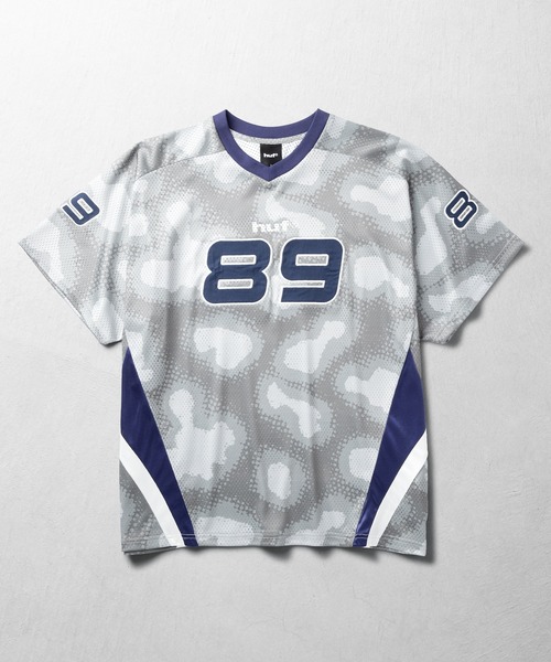 HUF(ハフ)の「CROSS CONDITIONS FOOTBALL CREW(Tシャツ/カットソー・メンズ・カモフラージュ/ブラック/ブラウン・XL/L/M/S)」の3枚目の写真
