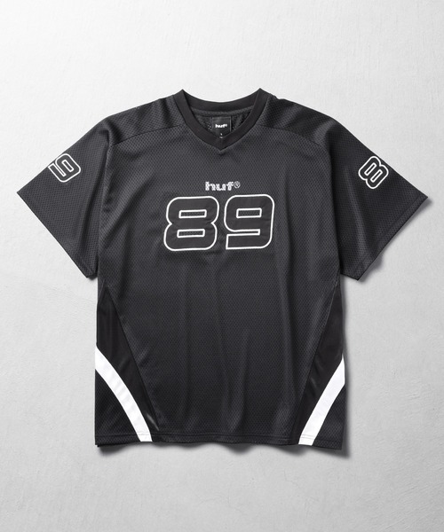 HUF(ハフ)の「CROSS CONDITIONS FOOTBALL CREW(Tシャツ/カットソー・メンズ・カモフラージュ/ブラック/ブラウン・XL/L/M/S)」の2枚目の写真