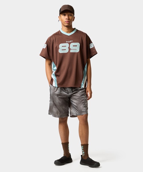 HUF(ハフ)の「CROSS CONDITIONS FOOTBALL CREW(Tシャツ/カットソー・メンズ・カモフラージュ/ブラック/ブラウン・XL/L/M/S)」の15枚目の写真
