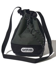 【OUTDOOR PRODUCTS / アウトドアプロダクツ】ドローストリングショルダーバッグ / 巾着バッグ