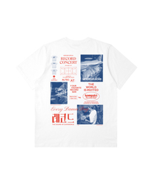 Kompakt Record Bar（コンパクトレコードバー）の「2026 Poster T-shirts - White（Tシャツ/カットソー）」