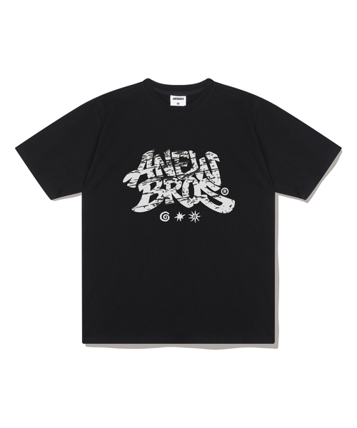 ANEWBROS（アニュブロス）の「ストリートグラフィックオーバーサイズ半袖Tシャツ4カラー[ANSE_2004]（Tシャツ/カットソー・レディース・ライトグレー/ブラック/ホワイト/ネイビー・SMALL/MEDIUM/LARGE/X-LARGE）」の2枚目の写真