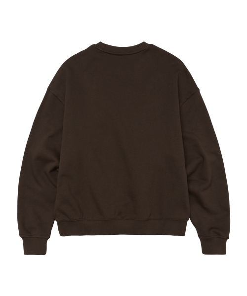 AMESWORLDWIDE（アメスワールドワイド）の「BASIC APPLIQUE SWEATSHIRT BROWN（スウェット・レディース・その他・SMALL/LARGE/MEDIUM）」の13枚目の写真