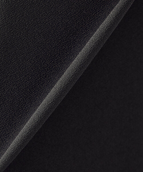 COMME CA ISM(コムサイズム)の「【セットアップ対応】シフォンジョーゼット バックプリーツブラウス(シャツ/ブラウス・レディース・キャメル/チャコール・MEDIUM/LARGE)」の4枚目の写真
