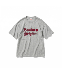 OLD ENGLISH TEE MELANGE GREY