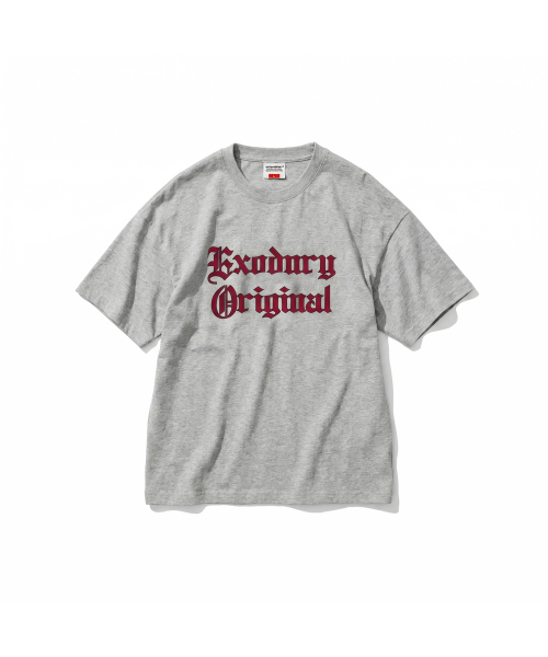 EXTRAORDINARY(エクストラオーディナリー)の「OLD ENGLISH TEE MELANGE GREY(Tシャツ/カットソー・メンズ・その他・MEDIUM/LARGE/X-LARGE/XX-LARGE)」の1枚目の写真