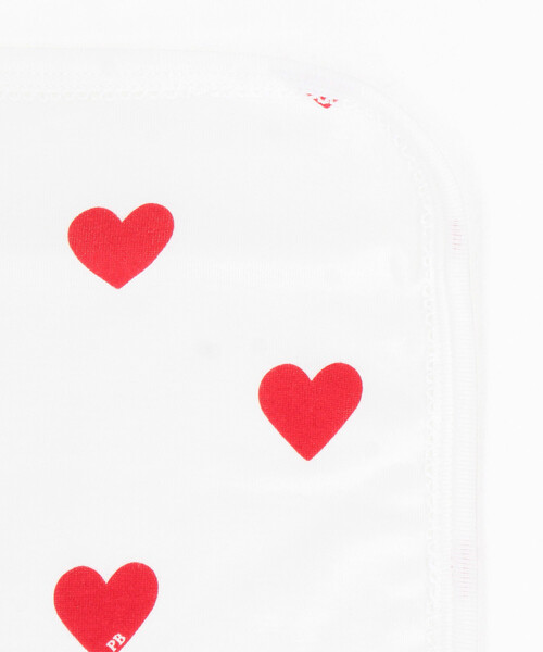 FREAK'S STORE（フリークスストア）の「PETIT BATEAU/プチバトー ハートプリントハンカチ/裏パイルハンカチ（ハンカチ/ハンドタオル・レディース・その他16・ONE SIZE）」の3枚目の写真