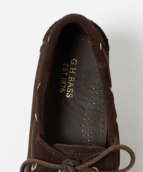 G.H.BASS（ジーエイチバス）の「＜G.H.BASS＞スエード デッキシューズ（モカシン/デッキシューズ・メンズ・ダークブラウン・US 9/US 8/US 10）」の10枚目の写真