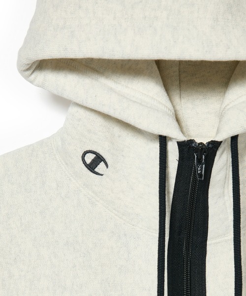 N.HOOLYWOOD(N.ハリウッド)の「【N.HOOLYWOOD】C8-C127 ×Champion ZIP HOODIE(パーカー・メンズ・ホワイト・MEDIUM/SMALL/LARGE)」の4枚目の写真