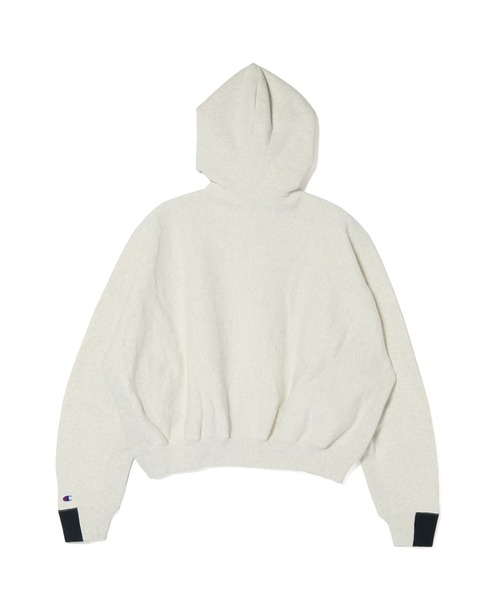 N.HOOLYWOOD(N.ハリウッド)の「【N.HOOLYWOOD】C8-C127 ×Champion ZIP HOODIE(パーカー・メンズ・ホワイト・MEDIUM/SMALL/LARGE)」の2枚目の写真
