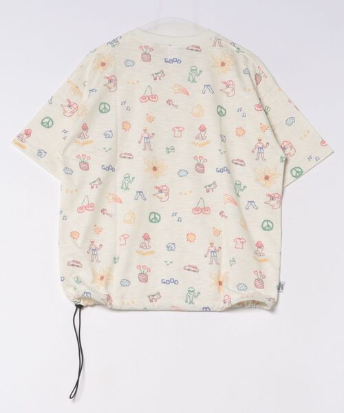 gym master(ジムマスター)の「gym master/ジムマスター T/C ドライスラブ ハッピーペイント ビッグTee(Tシャツ/カットソー・メンズ・オートミール/チャコールグレー・X-LARGE/LARGE/MEDIUM)」の15枚目の写真