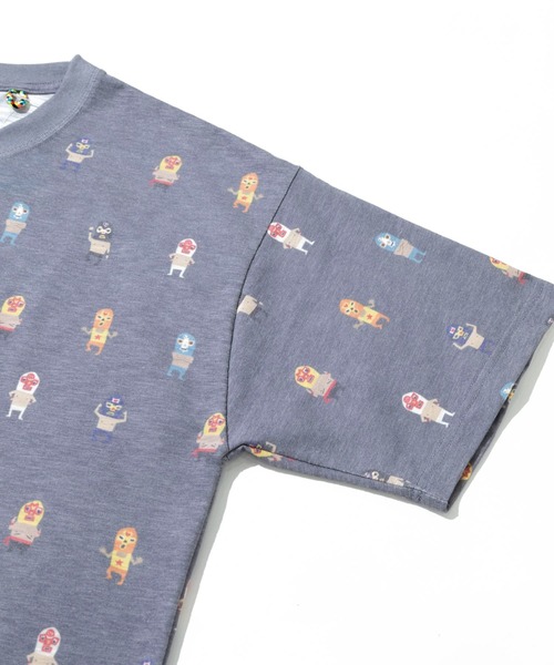 gym master(ジムマスター)の「gym master/ジムマスター T/C ドライスラブ ハッピーペイント ビッグTee(Tシャツ/カットソー・メンズ・オートミール/チャコールグレー・X-LARGE/LARGE/MEDIUM)」の4枚目の写真