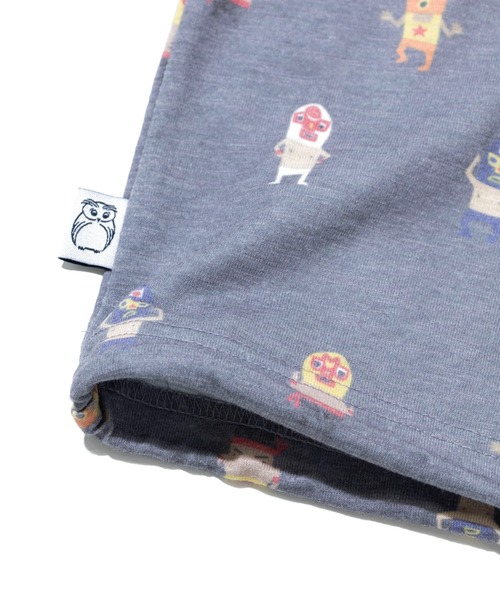 gym master(ジムマスター)の「gym master/ジムマスター T/C ドライスラブ ハッピーペイント ビッグTee(Tシャツ/カットソー・メンズ・オートミール/チャコールグレー・X-LARGE/LARGE/MEDIUM)」の5枚目の写真