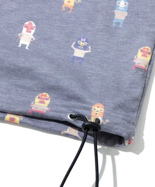 gym master(ジムマスター)の「gym master/ジムマスター T/C ドライスラブ ハッピーペイント ビッグTee(Tシャツ/カットソー・メンズ・オートミール/チャコールグレー・X-LARGE/LARGE/MEDIUM)」の11枚目の写真