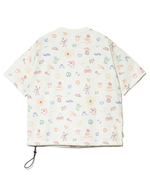 gym master(ジムマスター)の「gym master/ジムマスター T/C ドライスラブ ハッピーペイント ビッグTee(Tシャツ/カットソー・メンズ・オートミール/チャコールグレー・X-LARGE/LARGE/MEDIUM)」の13枚目の写真