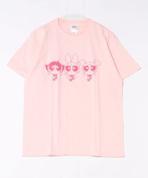 【 The Powerpuff Girs 】 パワーパフガールズ 発砲プリントTシャツ 26S6