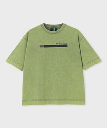 PS Paul Smith | "Sports Stripe Bar" ヴィンテージライク Tシャツ / 262724 EXT02A(Tシャツ/カットソー)