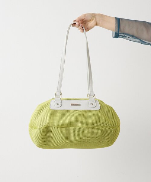 ear PAPILLONNER(イアパピヨネ)の「【TERESA CAMBI(テレサカンビ)】ear別注メッシュロングハンドルボストンバッグ(ボストンバッグ・レディース・ブラック/グレー/イエロー・FREE)」の21枚目の写真