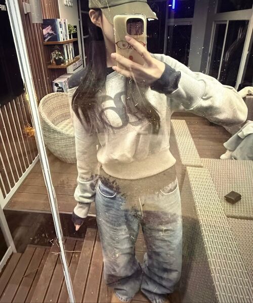 ASON(アズオン)の「MANDY SWEATSHIRT / GRAY(スウェット・レディース・その他・FREE)」の6枚目の写真