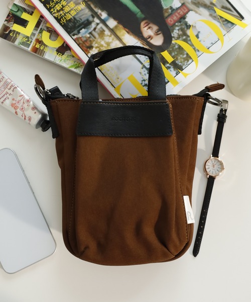 ROOTOTE（ルートート）の「ROOTOTE ショルダーバッグ（ショルダーバッグ・メンズ・ブラック/ブルー系/ワイン系/ブラウン系・FREE）」の2枚目の写真
