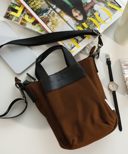 ROOTOTE（ルートート）の「ROOTOTE ショルダーバッグ（ショルダーバッグ・メンズ・ブラック/ブルー系/ワイン系/ブラウン系・FREE）」の17枚目の写真