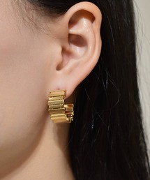 kiehtova | 【kiehtova】MODERN BOLD HOOP PIERCE/モダン ボールド フープ ピアス KT35(ピアス(両耳用))