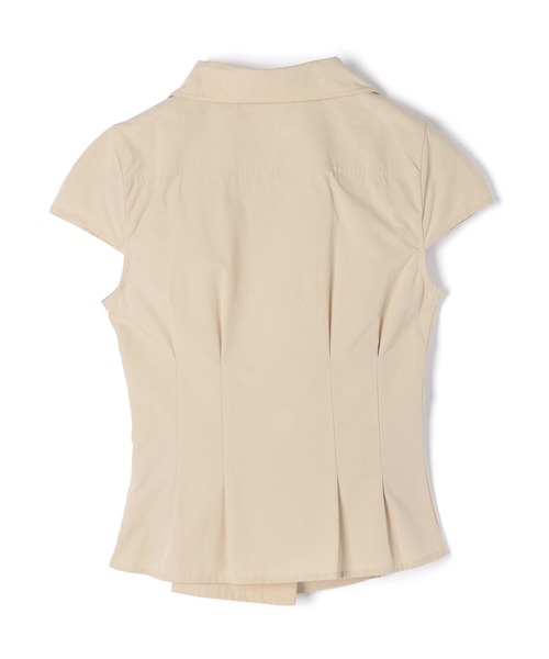 M DOLLY(エムドリー)の「French button betty tops / フレンチボタンベティトップス(シャツ/ブラウス・レディース・ホワイト/ベージュ・FREE)」の14枚目の写真