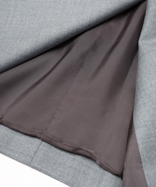 CULLNI(クルニ)の「Super 120s Wool Twill Suspender Tape Double Breasted Jacket(テーラードジャケット・メンズ・グレー/グリーン/ブラック・1)」の18枚目の写真