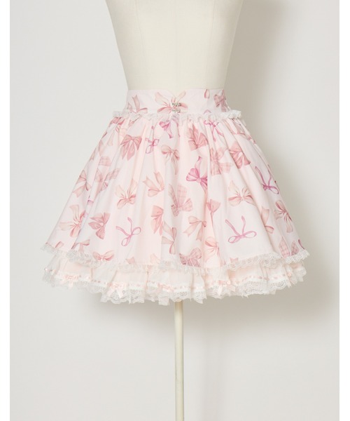 mellfy memory（メルフィーメモリー）の「Love Ribbon skirt（スカート・レディース・ピンク・Sサイズ/mini/Sサイズ/long/Mサイズ/mini/Mサイズ/long）」の6枚目の写真