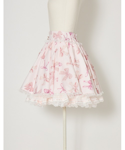 mellfy memory（メルフィーメモリー）の「Love Ribbon skirt（スカート・レディース・ピンク・Sサイズ/mini/Sサイズ/long/Mサイズ/mini/Mサイズ/long）」の7枚目の写真