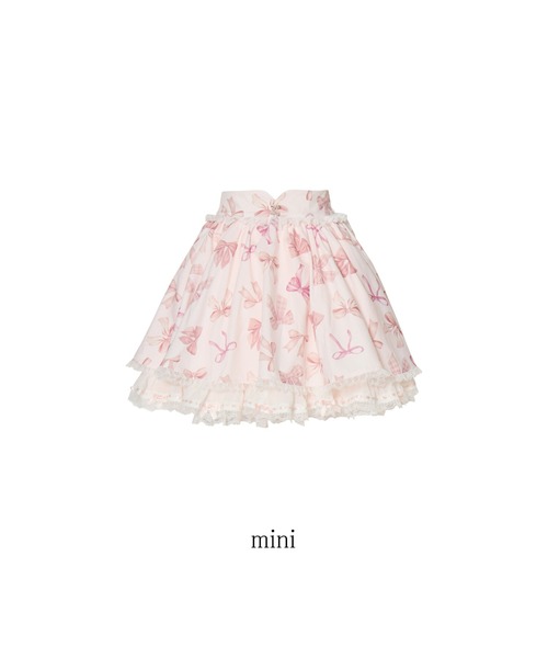 mellfy memory（メルフィーメモリー）の「Love Ribbon skirt（スカート・レディース・ピンク・Sサイズ/mini/Sサイズ/long/Mサイズ/mini/Mサイズ/long）」の16枚目の写真