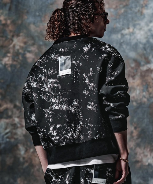 Jih Nunc(ジーヌンク)の「msw1907-総柄スプラッシュプリントスウェット(JIH-R1213)(スウェット・メンズ・ネイビー/ブラウン/ブラック・S/L/M)」の19枚目の写真