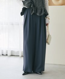 【RISA監修・7サイズ展開】2タックワイドパンツ