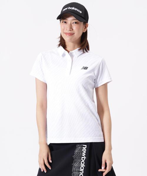New Balance Golf(ニューバランスゴルフ)の「【new balance golf】ストライプゼブラ柄 半袖 カラーシャツ (WOMENS)(シャツ/ブラウス・レディース・ブラック/ホワイト/イエロー・SMALL/MEDIUM/X-LARGE/LARGE)」の15枚目の写真