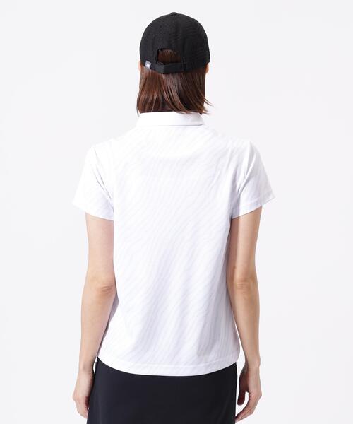 New Balance Golf(ニューバランスゴルフ)の「【new balance golf】ストライプゼブラ柄 半袖 カラーシャツ (WOMENS)(シャツ/ブラウス・レディース・ブラック/ホワイト/イエロー・SMALL/MEDIUM/X-LARGE/LARGE)」の16枚目の写真