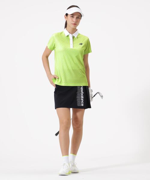 New Balance Golf(ニューバランスゴルフ)の「【new balance golf】ストライプゼブラ柄 半袖 カラーシャツ (WOMENS)(シャツ/ブラウス・レディース・ブラック/ホワイト/イエロー・SMALL/MEDIUM/X-LARGE/LARGE)」の21枚目の写真