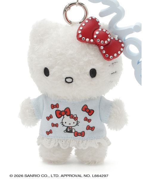 SNIDEL(スナイデル)の「【SNIDEL】チャーム(キーケース/キーアクセサリー・レディース・アイボリー/ライトブルー・F)」の9枚目の写真