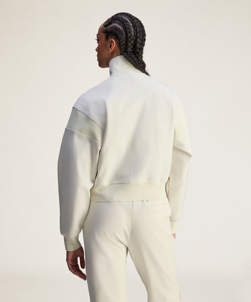 adidas by Stella McCartney(アディダスバイステラマッカートニー)の「adidas by Stella McCartney ニット トラックトップ / ジャージ / アディダス adidas(ジャージ・レディース・ホワイト・X-LARGE/SMALL/MEDIUM/LARGE/XX-LARGE)」の2枚目の写真