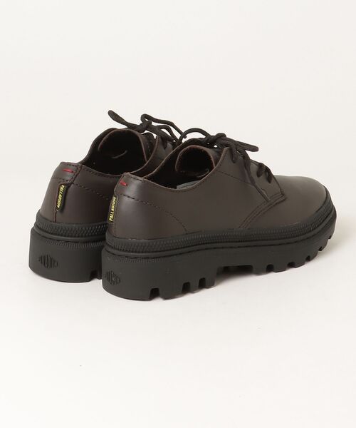 PALLADIUM(パラディウム)の「PALLATROOPER OX LTH WP+ レースアップスニーカー(スニーカー・メンズ・ブラウン/ブラック系/ブラック・22.5cm/23.5cm/23cm/24.5cm/24cm/25cm)」の8枚目の写真