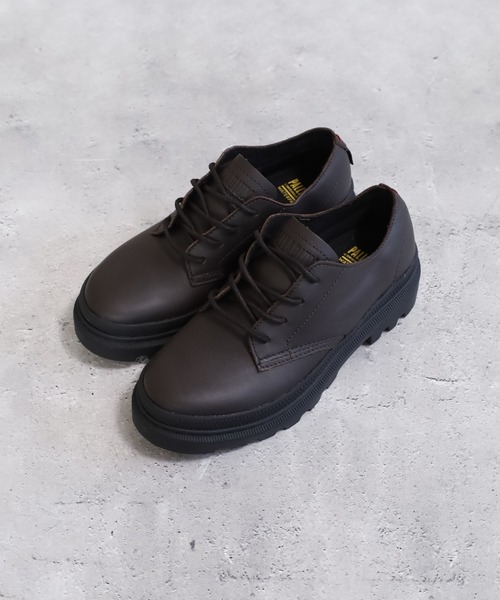 PALLADIUM(パラディウム)の「PALLATROOPER OX LTH WP+ レースアップスニーカー(スニーカー・メンズ・ブラウン/ブラック系/ブラック・22.5cm/23.5cm/23cm/24.5cm/24cm/25cm)」の16枚目の写真