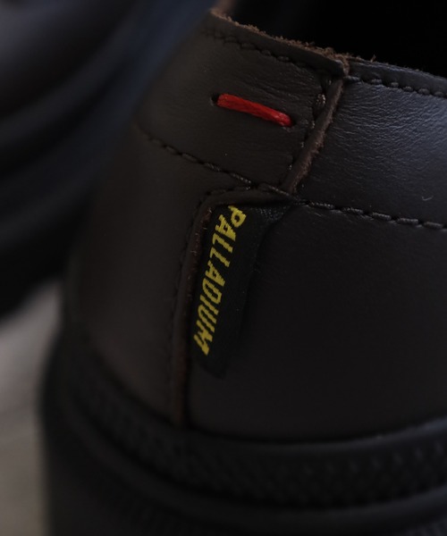 PALLADIUM(パラディウム)の「PALLATROOPER OX LTH WP+ レースアップスニーカー(スニーカー・メンズ・ブラウン/ブラック系/ブラック・22.5cm/23.5cm/23cm/24.5cm/24cm/25cm)」の10枚目の写真