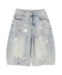 SIS/エスアイエス/Star Denim Shorts
