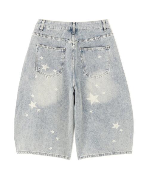 SIS(エスアイエス)の「SIS/エスアイエス/Star Denim Shorts(デニムパンツ・レディース・その他4・L/M)」の2枚目の写真