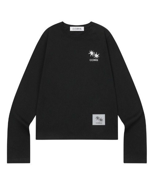 COIRIS(コイリス)の「◇COIRIS◇ブランド直輸入正規品/ロネック バック レタリング 長袖 Tシャツ RONEK BACK LETTERING LONG SLEEVE T(Tシャツ/カットソー・レディース・カーキ/ブラック/チャコール・FREE)」の1枚目の写真