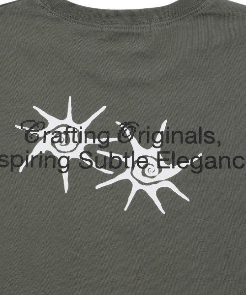 COIRIS(コイリス)の「◇COIRIS◇ブランド直輸入正規品/ロネック バック レタリング 長袖 Tシャツ RONEK BACK LETTERING LONG SLEEVE T(Tシャツ/カットソー・レディース・カーキ/ブラック/チャコール・FREE)」の8枚目の写真