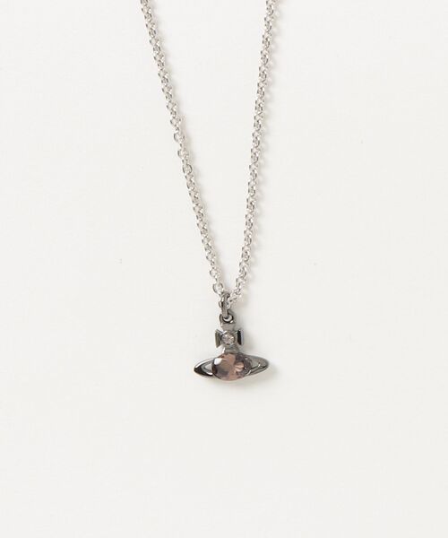 Vivienne Westwood MAN(ヴィヴィアンウエストウッドマン)の「MAN ALLIE PENDANT(ネックレス・メンズ・チャコールグレー・FREE)」の1枚目の写真