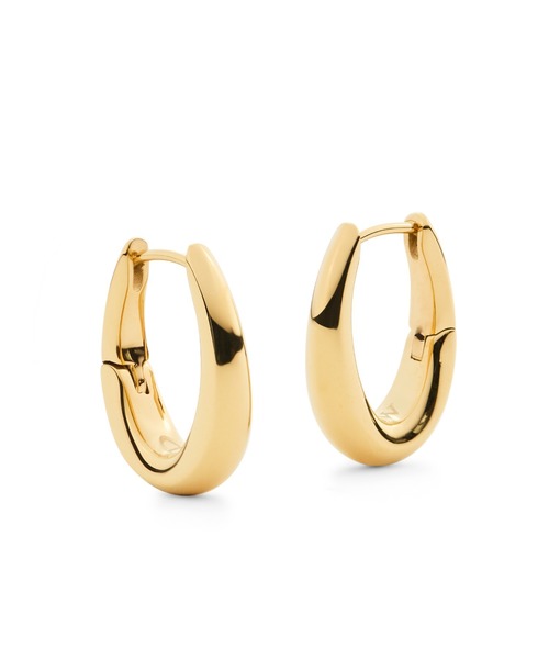 Daniel Wellington(ダニエルウェリントン)の「Flow Earring 20.0mm ローズゴールド/ゴールド/シルバー(ピアス(両耳用)・レディース・ピンクゴールド/イエローゴールド/シルバー・ONE SIZE)」の3枚目の写真