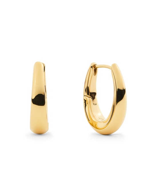 Daniel Wellington(ダニエルウェリントン)の「Flow Earring 20.0mm ローズゴールド/ゴールド/シルバー(ピアス(両耳用)・レディース・ピンクゴールド/イエローゴールド/シルバー・ONE SIZE)」の8枚目の写真